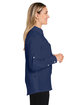 HUK Ladies' Tide Point Long Sleeve Shirt naval academy ModelSide