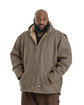 Berne Men's Heartland Washed Duck Hooded Work Coat  