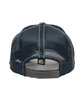 Outdoor Cap Unstructured Mesh Back Hat navy ModelBack