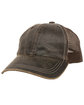 Outdoor Cap Unstructured Mesh Back Hat brown ModelQrt