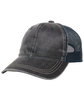 Outdoor Cap Unstructured Mesh Back Hat navy ModelQrt