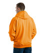 Berne Men's Heritage Thermal-Lined Full-Zip Hooded Sweatshirt orange ModelBack
