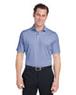 Fairway & Greene Men's USA Made Mini Stripe Tech Polo  