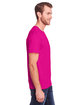 Fruit of the Loom Adult ICONIC T-Shirt cyber pink ModelSide