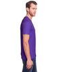 Fruit of the Loom Adult ICONIC T-Shirt purple ModelSide
