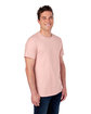 Fruit of the Loom Adult ICONIC T-Shirt blush pink ModelSide