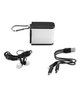 Prime Line USB Charging Cable and Earbud Set black ModelBack