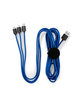 Prime Line Light-Up-Your-Logo 10 Foot 2-in-1 Cable reflex blue ModelBack