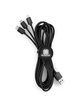 Prime Line Light-Up-Your-Logo 10 Foot 2-in-1 Cable black DecoFront
