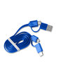 Prime Line XL Multi Charging Cable In Storage Case reflex blue ModelQrt