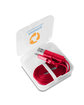 Prime Line XL Multi Charging Cable In Storage Case red DecoSide