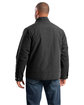 Berne Men's Highland Quilt-Lined Micro-Duck Jacket black ModelBack