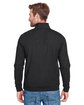 J America Adult Omega Stretch Quarter-Zip black ModelBack