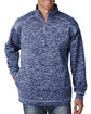 J America Adult Cosmic Poly Fleece Quarter-Zip  