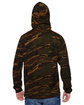 J America Adult Tailgate Poly Fleece Hood camouflage ModelBack