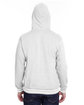 J America Adult Relay Hooded Sweatshirt ash ModelBack