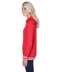 J America Ladies' Relay Hooded Sweatshirt red ModelSide