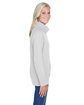 J America Ladies' Relay Cowl Neck ash ModelSide