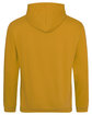 Just Hoods By AWDis Men's Midweight College Hooded Sweatshirt mustard ModelBack