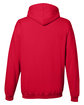 Just Hoods By AWDis Men's Midweight College Hooded Sweatshirt fire red ModelBack