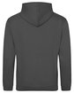 Just Hoods By AWDis Men's Midweight College Hooded Sweatshirt steel grey ModelBack