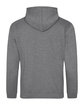 Just Hoods By AWDis Men's Midweight College Hooded Sweatshirt graphite heather ModelBack