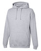 Just Hoods By AWDis Men's Midweight College Hooded Sweatshirt heather grey ModelQrt