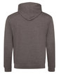Just Hoods By AWDis Adult Midweight Varsity Contrast Hooded Sweatshirt chrcol/ orn crsh ModelBack