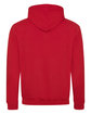 Just Hoods By AWDis Adult Midweight Varsity Contrast Hooded Sweatshirt fire rd/ jet blk ModelBack