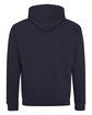 Just Hoods By AWDis Adult Midweight Varsity Contrast Hooded Sweatshirt frnch nvy/ fr rd ModelBack
