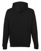Just Hoods By AWDis Adult Midweight Varsity Contrast Hooded Sweatshirt jet blk/ hth gry ModelBack