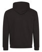 Just Hoods By AWDis Adult Midweight Varsity Contrast Hooded Sweatshirt jt blk/ orn crsh ModelBack