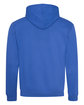 Just Hoods By AWDis Adult Midweight Varsity Contrast Hooded Sweatshirt royl bl/ arc wht ModelBack