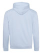 Just Hoods By AWDis Adult Midweight Varsity Contrast Hooded Sweatshirt sky blu/ arc wht ModelBack