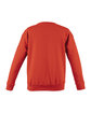 Just Hoods By AWDis Adult Midweight College Crewneck Sweatshirt sunset orange ModelBack