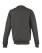 Just Hoods By AWDis Adult Midweight College Crewneck Sweatshirt charcoal ModelBack