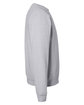 Just Hoods By AWDis Adult Midweight College Crewneck Sweatshirt heather grey ModelSide