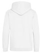 Just Hoods By AWDis Youth Midweight College Hooded Sweatshirt arctic white ModelBack