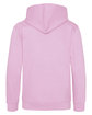Just Hoods By AWDis Youth Midweight College Hooded Sweatshirt baby pink ModelBack