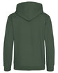 Just Hoods By AWDis Youth Midweight College Hooded Sweatshirt bottle green ModelBack
