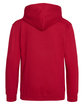Just Hoods By AWDis Youth Midweight College Hooded Sweatshirt fire red ModelBack