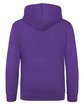 Just Hoods By AWDis Youth Midweight College Hooded Sweatshirt purple ModelBack