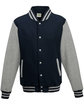 Just Hoods By AWDis Youth Heavyweight Letterman Jacket  