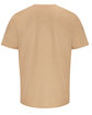 Just Hoods By AWDis Unisex Cotton T-Shirt desert sand ModelBack