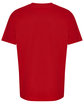 Just Hoods By AWDis Unisex Cotton T-Shirt fire red ModelBack