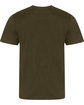 Just Hoods By AWDis Unisex Cotton T-Shirt olive green ModelBack