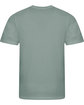 Just Hoods By AWDis Unisex Cotton T-Shirt dusty green ModelBack