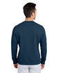 vineyard vines Men's Garment-Dyed Crew vineyrd navy_410 ModelBack