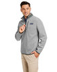 vineyard vines Men's Mountain Sweaterfleece Quarter-Zip ultim gray_8872 ModelQrt