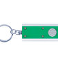 Prime Line Deco LED Flashlight With Keychain green ModelBack